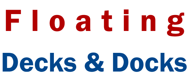 Floating Aluminum Docks installed by Decks & Docks by Derek